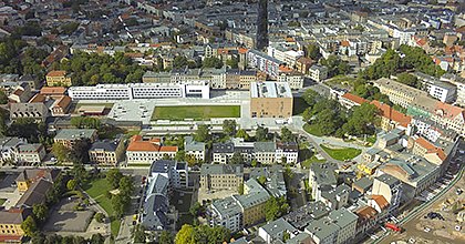 Luftbild Steintor-Campus_Maike Glöckner